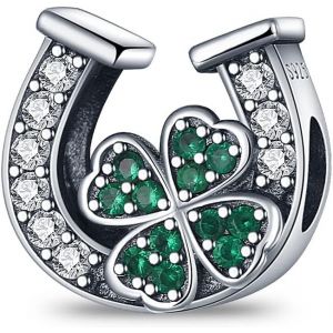 Eryi-Femmes Charms 925 Charms En Argent Sterling Avec Des Perles De Fleurs,Compatible Avec Les Charms Européens Pour Les Femmes Filles Bracelets Pandora - Neuf