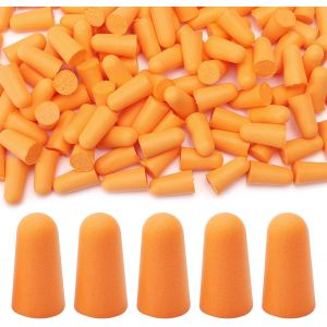 KALANKA-50 Paires Bouchons d'oreille Légers et mousse souple pour un port confortable pour réduire le bruit et le ronflement protection auditive contre les niveaux - Neuf