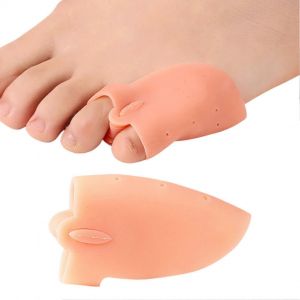 Correction Pad Pour Les Petits Orteils, R&eacute;glable De Silicone D'orteil De L'&eacute;pandeur Pour Les Femmes Et Les Hommes, Confortable Orteil Goutti&egrave;re De Correction - Neuf