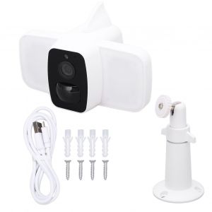Camera de securite exterieure sans fil 3MP HD, etanche IP65, detection PIR, vision nocturne, audio bidirectionnel - Neuf