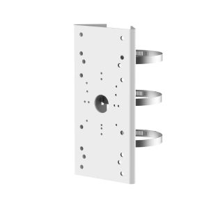 Support de Poteau Hikvision Pour Cam&eacute;ras Bullet Blanc - DS-1275ZJ - Neuf