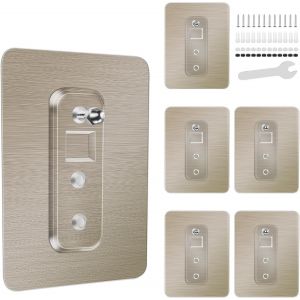 Eryi-Lot De 6 Autocollants Autocollants Pour Contenants De Douche, Crochets Adhésifs Solides Pour Conteneur De Douche D'angle, Étagère De Salle De Bain, Panier, Porte-Savon, Crochets Suspendus, - Neuf