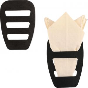 Nbgcm-Lot De 2 Porte-Mouchoirs Pour Homme Pour Mariage, Smokings, Costumes, Dîner, Vestes, Mouchoirs De Poche Pour Homme, Noir , No - Neuf