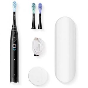Brosse &Agrave; Dents &Eacute;lectrique - Oclean X Pro 20 S - Noir - 4 Modes De Brossage - Autonomie 45 Jours - Neuf