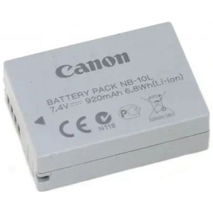 CANON NB-10L Batterie Rechargeable pour Canon PowerShot G1 X, G3 X, G15, G16, SX40 HS, SX50 HS, SX60 HS - Neuf