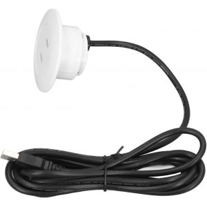 Prise de Chargement USB pour Canap&eacute;, Installation Universelle Encastr&eacute;e, Double Port de Chargement de T&eacute;l&eacute;phone USB 5V, pour Canap&eacute;, Table, Chevet (Blanc) - Neuf