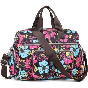 RFCBC-Sac à main avec poignée sur le dessus pour femme, sac à bandoulière multi-poches, sac fourre-tout léger pour femme, sac fourre-tout léger pour le travail, le shopping, les voyages - Neuf