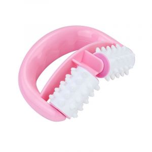 Rose Anti Cellulite Massage À Rouleaux, Sec Et Humide Rouleau De Corps Pour La Réduction De Cellulites, Corps De Rouleau De Massage, Brosse Pour Le Visage, Les Bras, Les Épaules, Etc. - Neuf