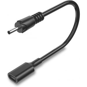 KAL-Câble Usb-C Vers 3,5 X 1,35 Mm 15 W 5 V - Adaptateur Type C Femelle Vers Dc 3,5 X 1,35 Mm Pour Tablette Pc, Commutateur Réseau, Lampe De Table, Imprimante, Boîte De Raccordement De Câble, 1 Pièce - Neuf