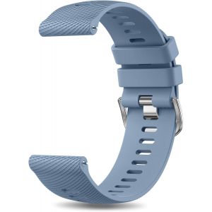 18mm 20mm 22mm Bracelet De Montre En Silicone, Souple Bracelet De Replacement En D&eacute;gagement Rapide Avec Boucle En M&ecirc;me Couleur Homme Femme - Neuf