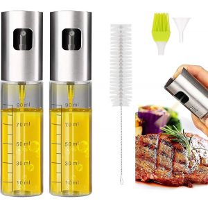 Vaporisateur D'huile 100 Ml, Vaporisateur D'huile, Distributeur D'huile Pour Vinaigre, Vaporisateur D'huile Transparent - Neuf