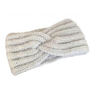 Bandeau D'hiver Pour Femmes, Couleur Unie, Décor Torsadé, Bandeau Tricoté, Chaud Et Confortable, Chauffe-Oreilles, Accessoire Pour Cheveux-Gris - Neuf