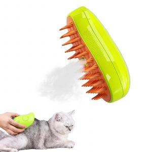 Steamy Cat Brush - 3 En 1 Cat Steamy Brush,Brosse À Vapeur Autonettoyante Pour Chat-Hao - Neuf