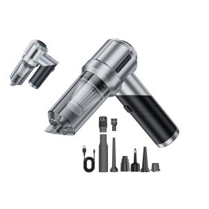 Aspirateur de voiture sans fil 4 en 1, moteur sans balais de 15 000 Pa, pour le nettoyage de la maison et des animaux domestiques - Neuf