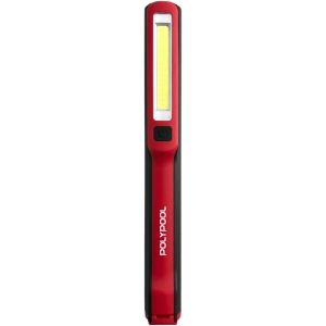 - Pp3164 Lampe De Travail Led Rechargeable Avec Lumière Ultra Led Cob 3w 200 Lm Et Torche Supérieure 140 Lm, Lampe Portable Idéale Pour Le Travail En Atelier, Clip Magnétique Et Batterie Usb - Neuf