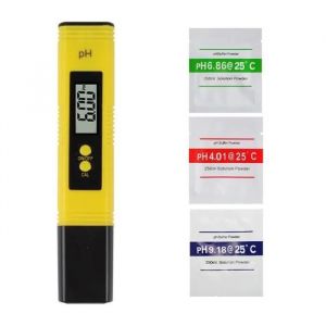 Ph M&egrave;tre &Eacute;lectronique Hillylolly Testeur Ph M&egrave;tre, ATC Ph M&egrave;tre Num&eacute;rique, Testeur de Qualit&eacute; de l'Eau avec &Eacute;cran LCD, Plage de 64 - Neuf
