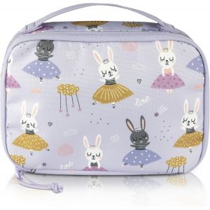 Sac &agrave; d&eacute;jeuner pour femmes et hommes, sacs fourre-tout, sac &agrave; d&eacute;jeuner isotherme avec haute capacit&eacute; pour le travail, les voyages, les pique-niques, le bureau, l'ext&eacute;rieur-rose - Neuf