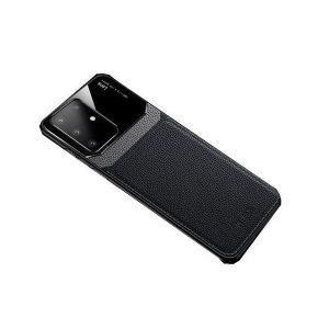 Coque Antichoc Pour Samsung Galaxy S20 Plus - 2 Pi&egrave;ces - Rouge - Cuir Pu Et Verre Tremp&eacute; - Neuf