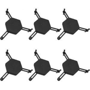 Eryi-Lot De 6 Organiseurs De Tasses À Café Et Étagères De Rangement Extensibles Et Empilables Pour Tasses À Thé Et Tasses À Café Pour Économiser De L'espace (Noir) - Neuf