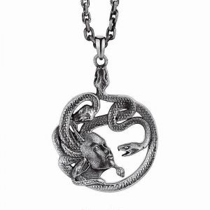Qualité À La Mode Médaille Collier Pendentif Bateau Pirate Boussole Personnalité Homme Collier Pendentif Hip Hop Bijoux Tendance Bijoux - Neuf