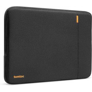 360° Housse pour Nouveau 16 Pouces MacBook Pro M4/M3/M2/M1 Pro/Max (2024-2019) A3403 A3186 A2991 A2780 A2485 A2141,Imperméable,Léger Sacoche pour Laptop avec Compartiment pour Accessoires.[U880] - Neuf