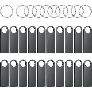 Lot De 20 Mini Clés Usb 2.0 Étanches 2 Go Pour Ordinateur Portable, Ordinateur, Tv, Voiture[CLE8110956] - Neuf