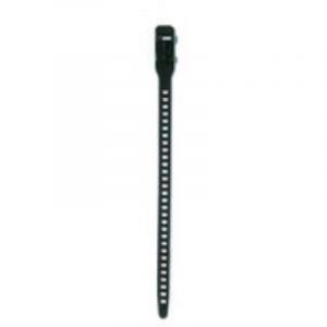 Hellermanntyton - 115-07270 Softfix-s-tpu-bk-xk Serre-c&acirc;ble 260 Mm 7 Mm Noir R&eacute;ouvrable, Tr&egrave;s Flexible, Avec Collier R&eacute;ou - Neuf