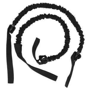 Rouleau De Fitness Pour Exercices Abdominaux, Sangle De Traction, Ceinture De Resistance, Accessoire, Double Corde, Noir - Neuf