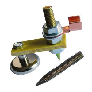 Tête magnétique de soudage Soudage magnétique Fix Ground Clamp Support de soudage magnétique fort pour outils de sol de soudage électrique Hot ! - Neuf