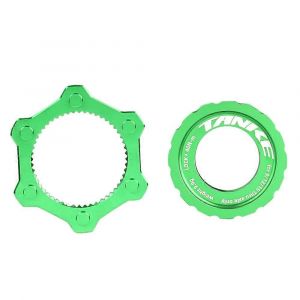 Bike Hub Center Lock Vers 6 Trous Adaptateur Middle Lock Conversion Seat 6 Bolt Rotor Accessoires De Frein À Disque, 4 - Neuf