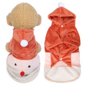 Hjlian Vetements D'hiver Mignons, Chauds Et Confortables Pour Chiens, Sweats A Capuche Pour Petits Chiens, Manteau Pour Chiots, Tenue - Neuf