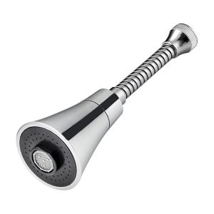 Pulvérisateur De Robinet,Prolongateur De Filtre Rotatif À Économie D'eau Avec Tête D'éclaboussure De Buse De Surpression À Trois Vitesses - Neuf