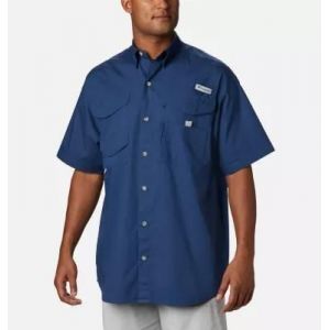 Columbia Men S Pfg Bonehead Short Sleeve Shirt - Tall- - Neuf