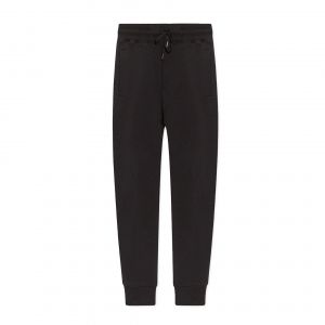Pantalons De Survêtement En Coton Noirs Pour Homme Versace Jeans Couture - Neuf