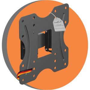 TIANYI-Support TV Mural, Support Universel inclinable et pivotant pour t&eacute;l&eacute;viseurs Plats et incurv&eacute;s de 23 &agrave; 42 Pouces, jusqu'&agrave; 30 kg, VESA 200x200 mm Maximum, Noir - Neuf