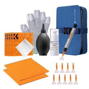 23 en 1 : Stylo Interchangeable+Poire Soufflante+15ml Liquide Solution+2*Chiffon Orange+10*Écouvillons de 24mm+6*Chiffon Emballé sous Vide+Gants+Sac - Neuf