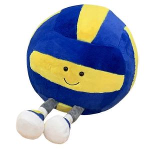 Volley-Ball Jouet En Peluche Jouet En Peluche Athlète Cadeau Coussin En Peluche Coussin Mignon Cadeau Souvenir Canapé Chambre Décoration D'intérieur - Neuf