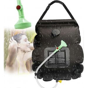 Sac de douche solaire Camping,Sac de douche solaire,Douche de camping solaire,Sac de douche de camping,Douche pliable - Neuf
