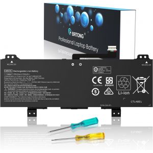 GM02XL Laptop Battery for HP Chromebook 11 G8 G7 G6 EE Chromebook 14 G6 G5 Chromebook X360 11 EE G3 G2 G1 Series 917725-855 HSTNN-UB7M L42550-541 917679-2C1 HSTNN-DB7 X - Neuf