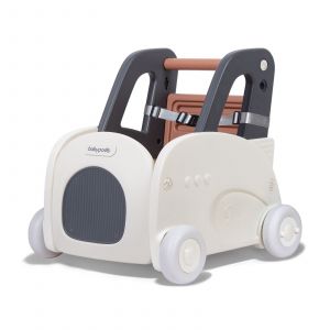 Leogreen Upgrade Trotteur Bébé 4 En 1 Multifonctionnel Trotteur Evolutif Bebe Avec Vitesse Réglable,Marcheur,Chariot De Marche,Trotteur Voiture,Roues Jouet Chariot Pour 1 Ans Et Plus Fille Garçons - Neuf