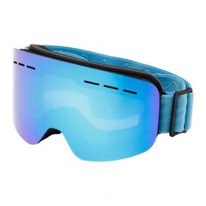 Lunettes De Ski De Neige De Lunettes Avec Sangle Ajustable Coupe-Vent, Des Lunettes De Ski Snowboard Lunettes De Protection Pour L'&eacute;quitation, Les Sports D'hiver En Motoneige Cadre Bleu - Neuf