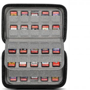 80 Slots Cartes De Jeu Bo&icirc;tier De Stockage Switch Game Holder - Neuf