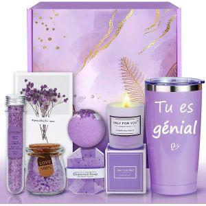 Cadeau Femme, Cadeau Anniversaire Femme, Sac Boite Cadeau Fete Des Meres Maman Mamie, Idee Cadeau Femme Invites Mariage Saint Valentin Noel Soeur Rigolo Grand Mere Coffret Cadeau Personnalisé Femme - Neuf
