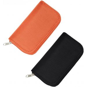 PIAL-Étui Pour Cartes Mémoire,2 Pcs Organiseur De Rangement Pour Cartes Mémoire,Porte Carte Sd Avec 22 Logements,18 Logements Pour Sd,Sdhc,Micro Sd,Mini Sd,4 Logements Pour Cf,Microfibre - Neuf