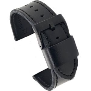 Kal-Bracelet Montre Microfibre V&eacute;gane Plat U2013 Sans Cruaut&eacute; U2013 Style Sport Casual U2013 Noir Marron Rouge Bleu Blanc U2013 Tailles 18mm 20mm 22mm 24mm 415 - Neuf