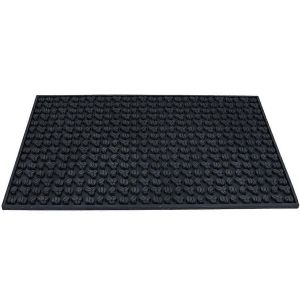 Tapis De Bar 45x30x0.8cm Tapis Antidérapants Pvc Bar Service Spill Mat Noir - Neuf