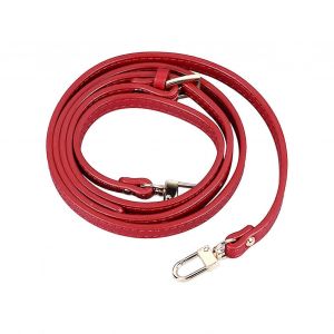 Bandoulière De Sac En Cuir De 105 À 122 Cm,Réglable,Largeur De 8,9 Cm,Bandoulière De Rechange Pour Sac À Main,Matériel Rouge Et Doré - Neuf