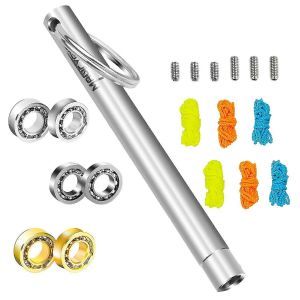 Kit Yoyo Complet 10 Balles Non Réactives Yoyo + Yoyo + Outil De Retrait + 6 Cordes Yoyo + 6 Axes Yoyo - Neuf