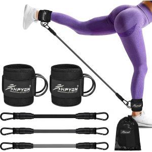 Bandes De Resistance Pour Chevilles, Bandes De Resistance Pour Entrainement Avec Poignets, Bandes De Resistance Pour Entrainement Des Jambes Et Des Fessiers - Neuf