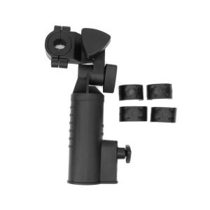 Support De Parapluie R&eacute;glable Pour Chariot De Golf &iquest; Support En Plastique Pp Durable Pour Parapluies De Golf - Neuf
